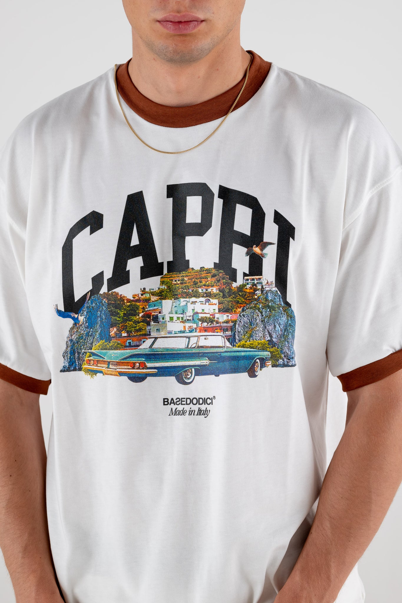 T-Shirt “FORSUMMER” Capri Cream