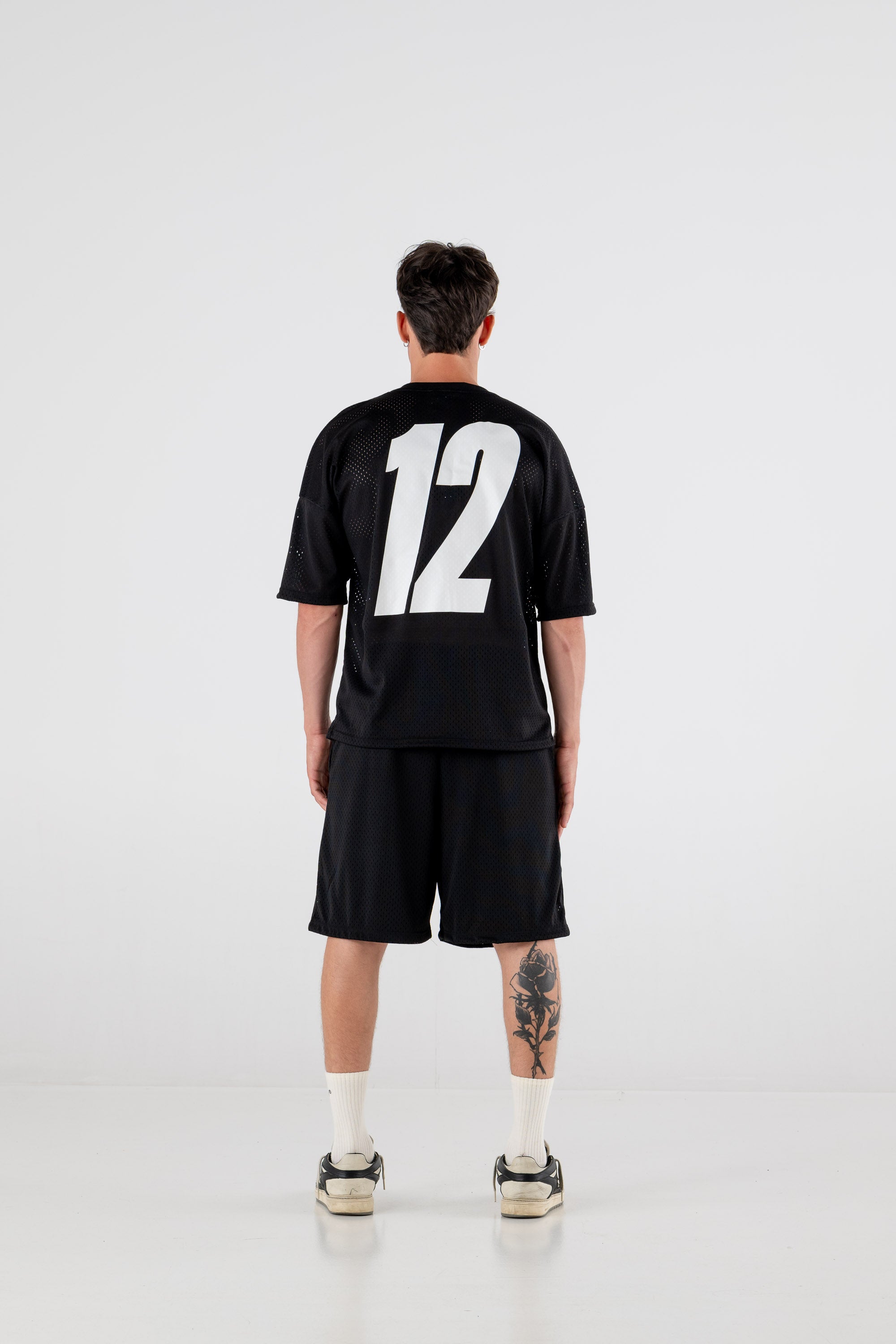 Over “RESORT” Soccer Black T-Shirt