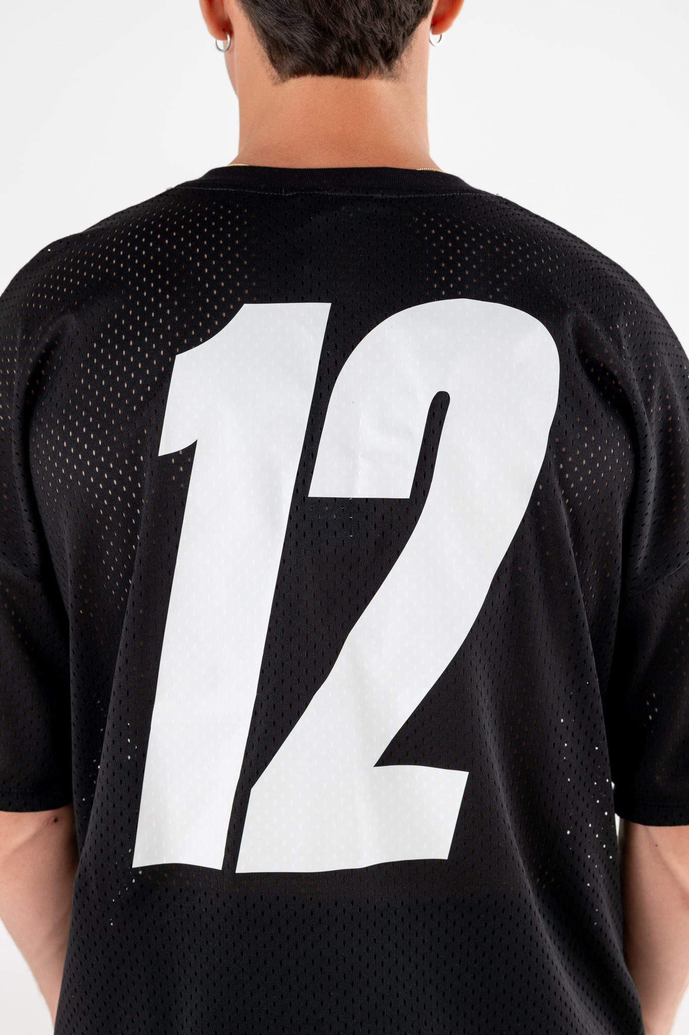 Over T-Shirt “FORSUMMER” Soccer Black