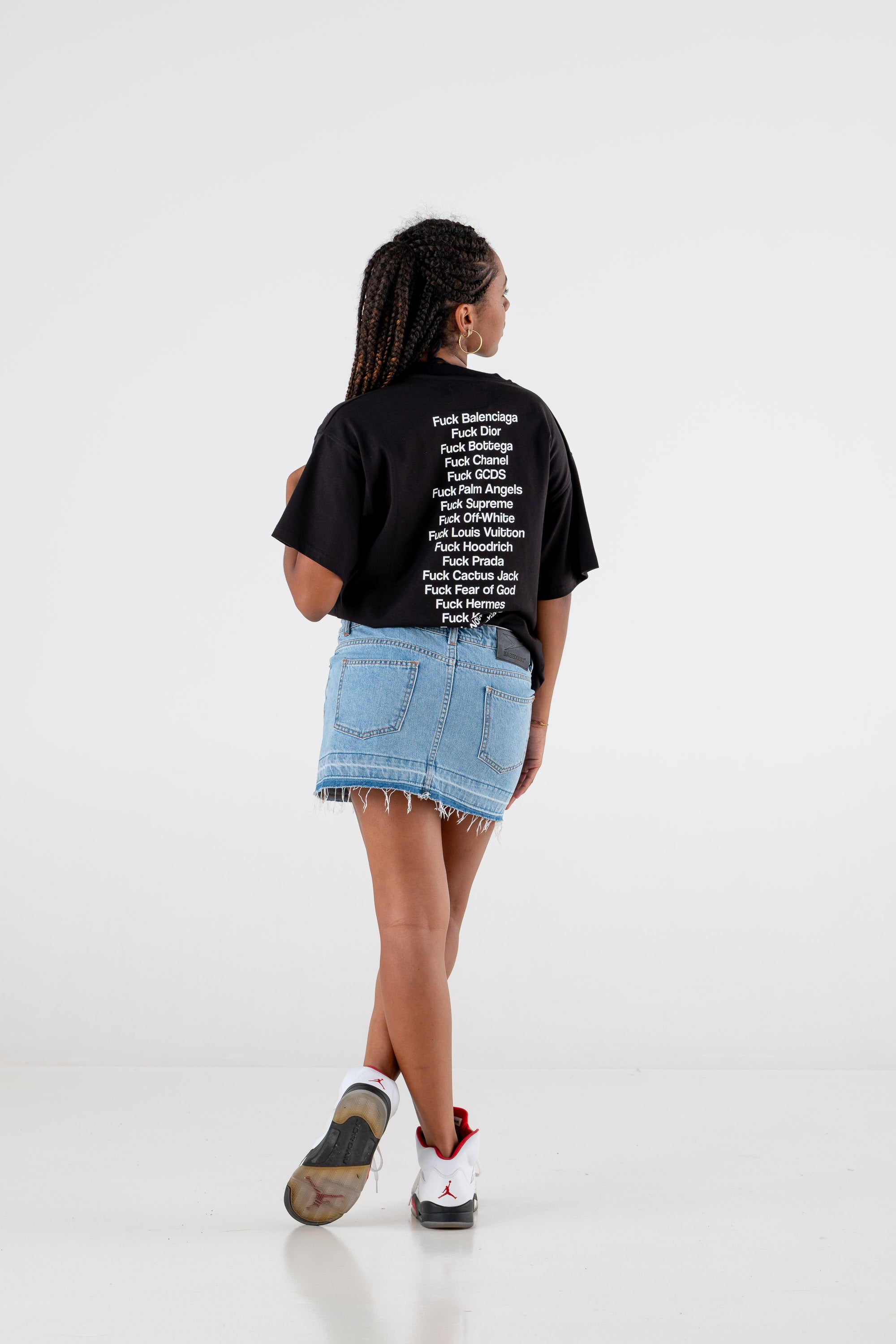 T-Shirt Over “RESORT” Fck OG Black