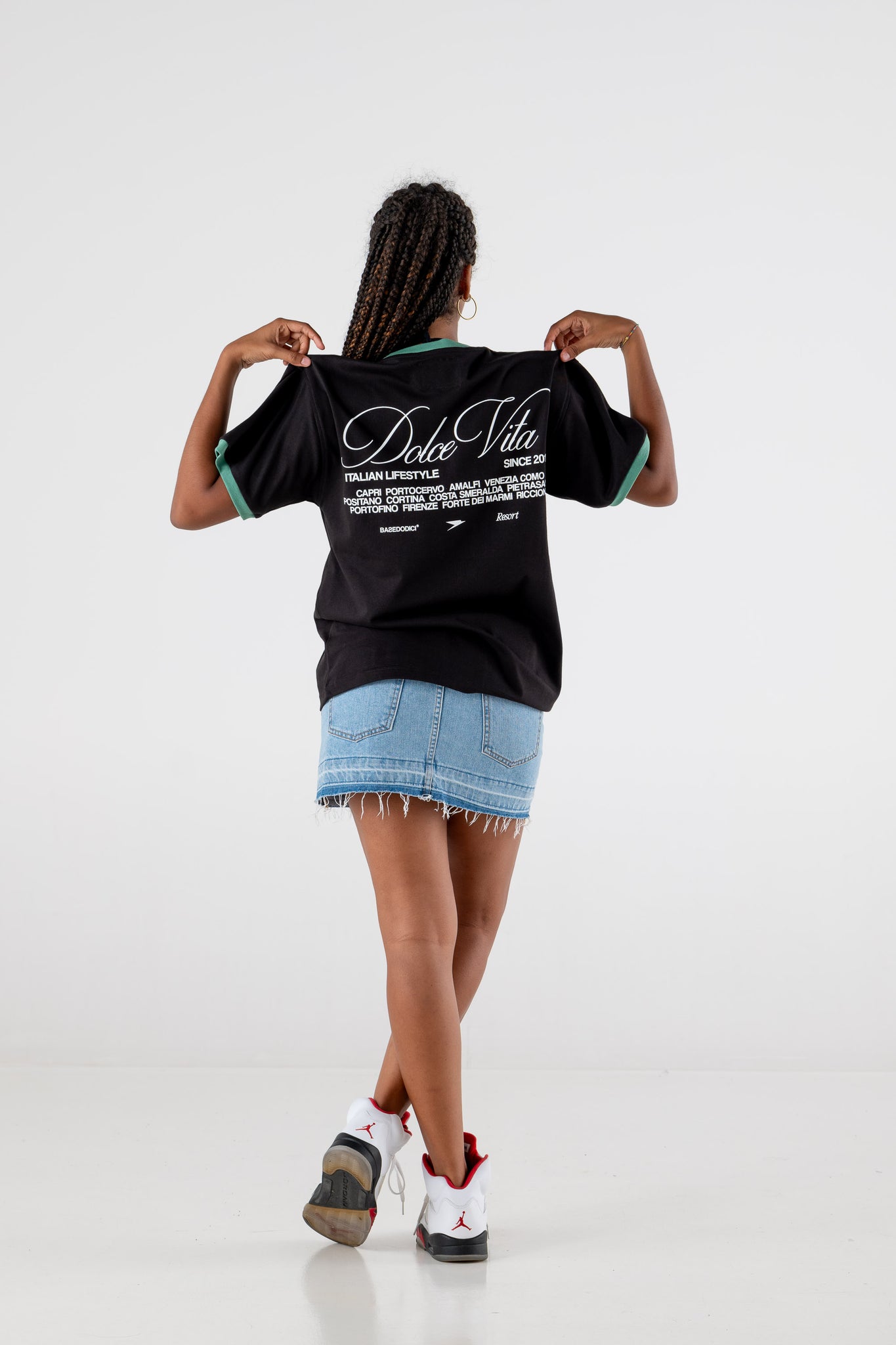 T-Shirt “FORSUMMER” Portofino Black