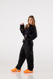 Cargo Pants “DE LA RUE À LA RUE” TheBasic Black 