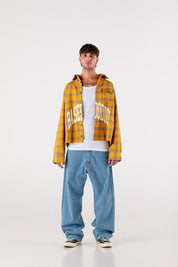 Flannel Shirt “HOOLIGAN” Yellow 