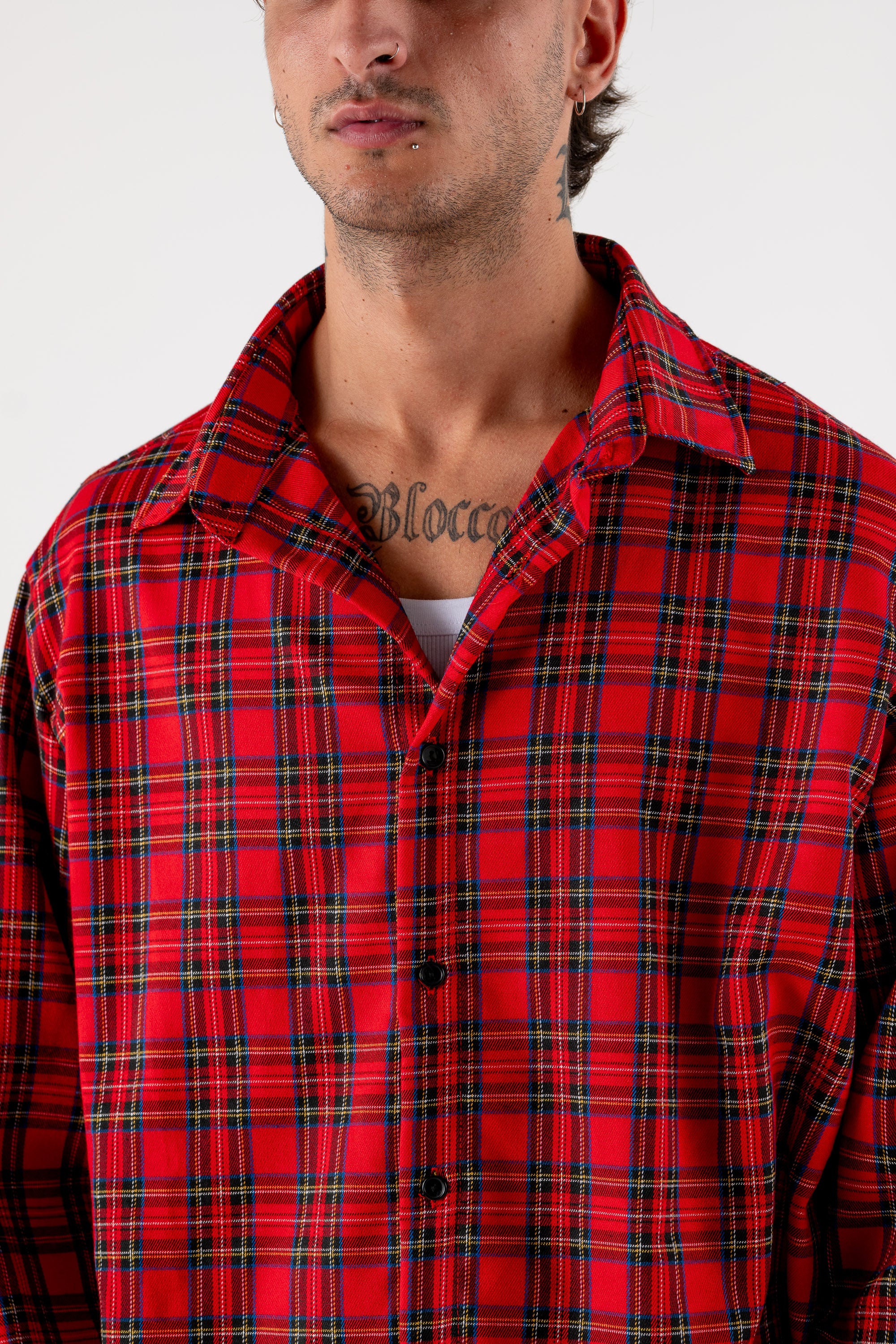 Flannel Shirt “HOOLIGAN” Red 