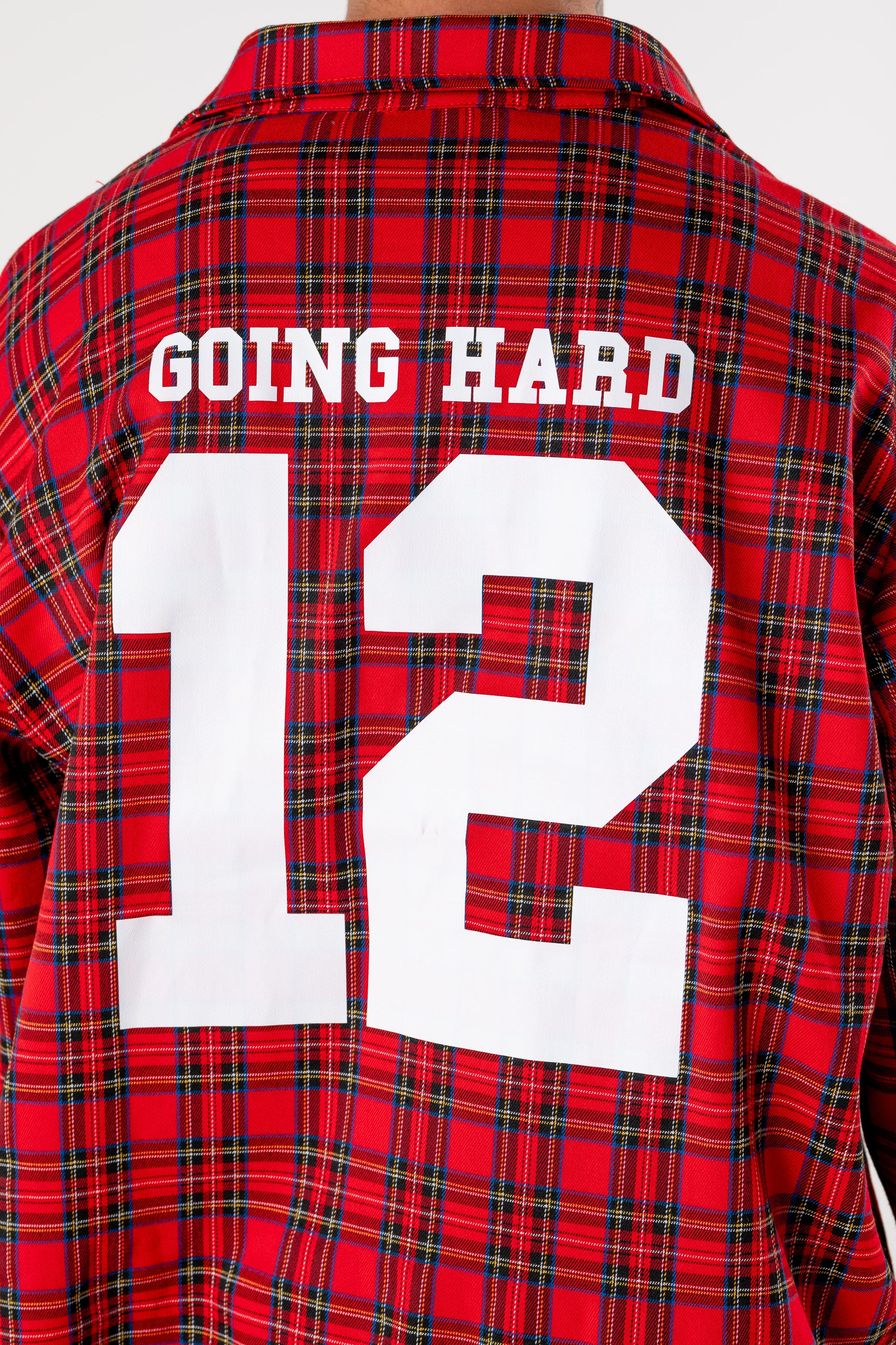 Flannel Shirt “HOOLIGAN” Red 