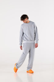 Fleece Pants “DE LA RUE À LA RUE” Grey