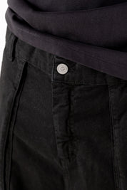 Cargo Pants “DE LA RUE À LA RUE” TheBasic Black 