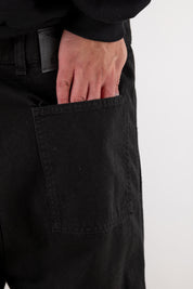 Cargo Pants “DE LA RUE À LA RUE” TheBasic Black 