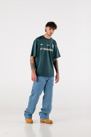 T-Shirt "HOOLIGAN" Club Green 