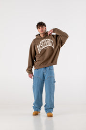 Hoodie "HOOLIGAN" ArcLogo Brown 