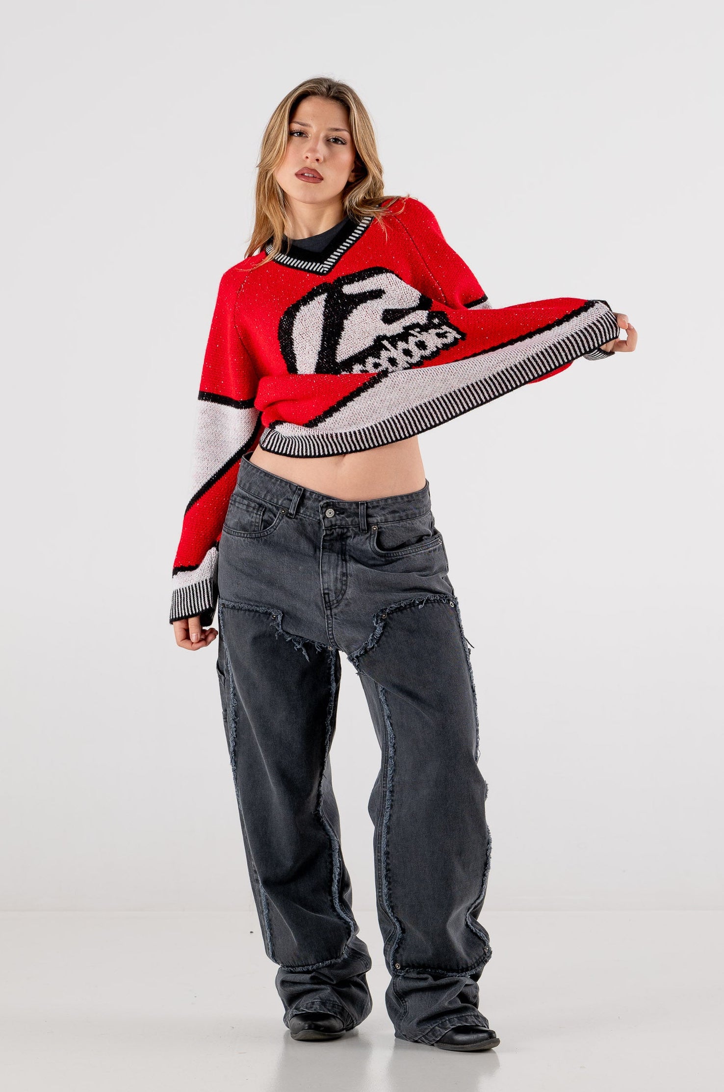 Knitwear "RACING MADE" Hockey Red