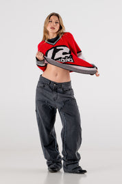 Knitwear "RACING MADE" Hockey Red