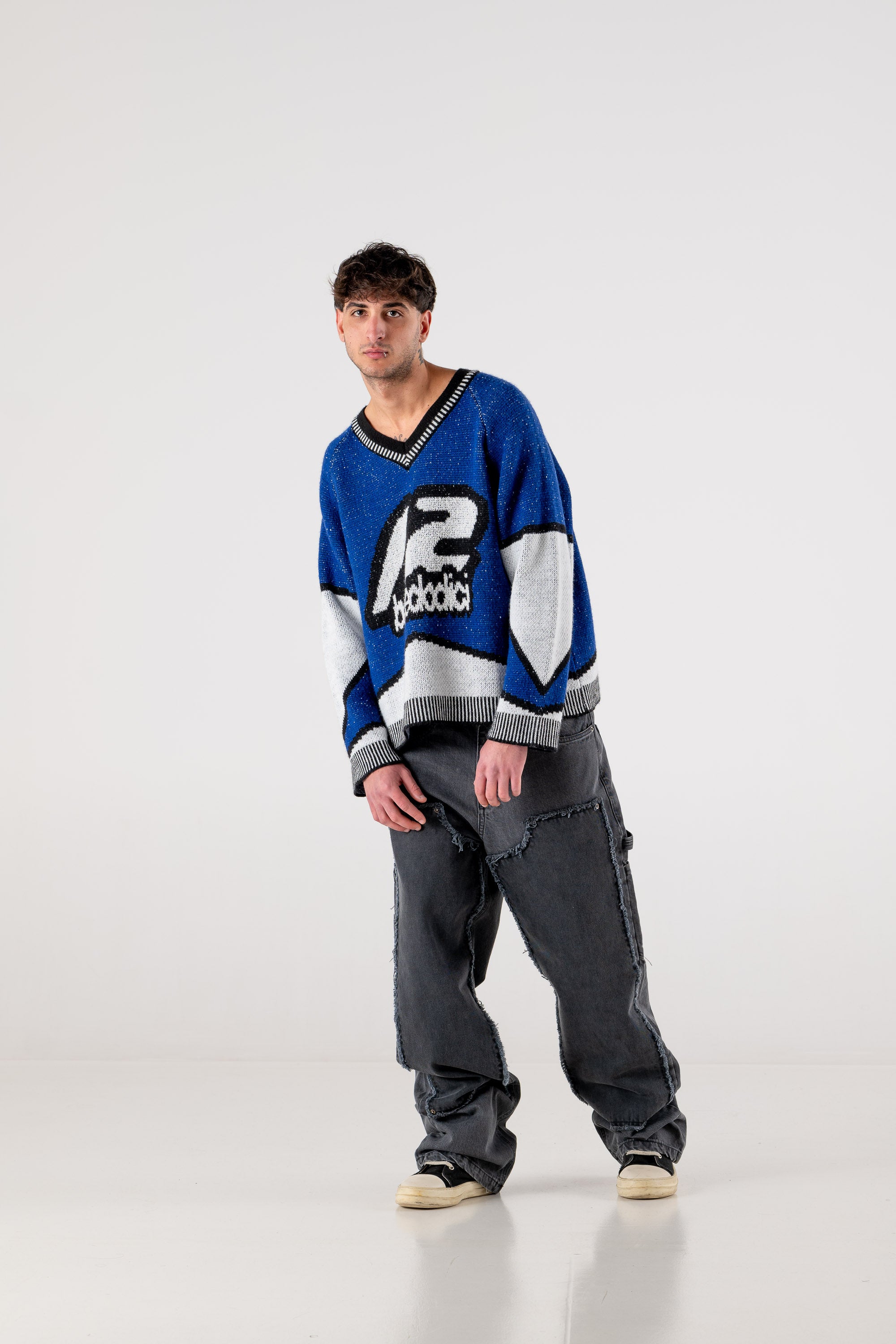 Knitwear "RACING MADE" Hockey Blue 