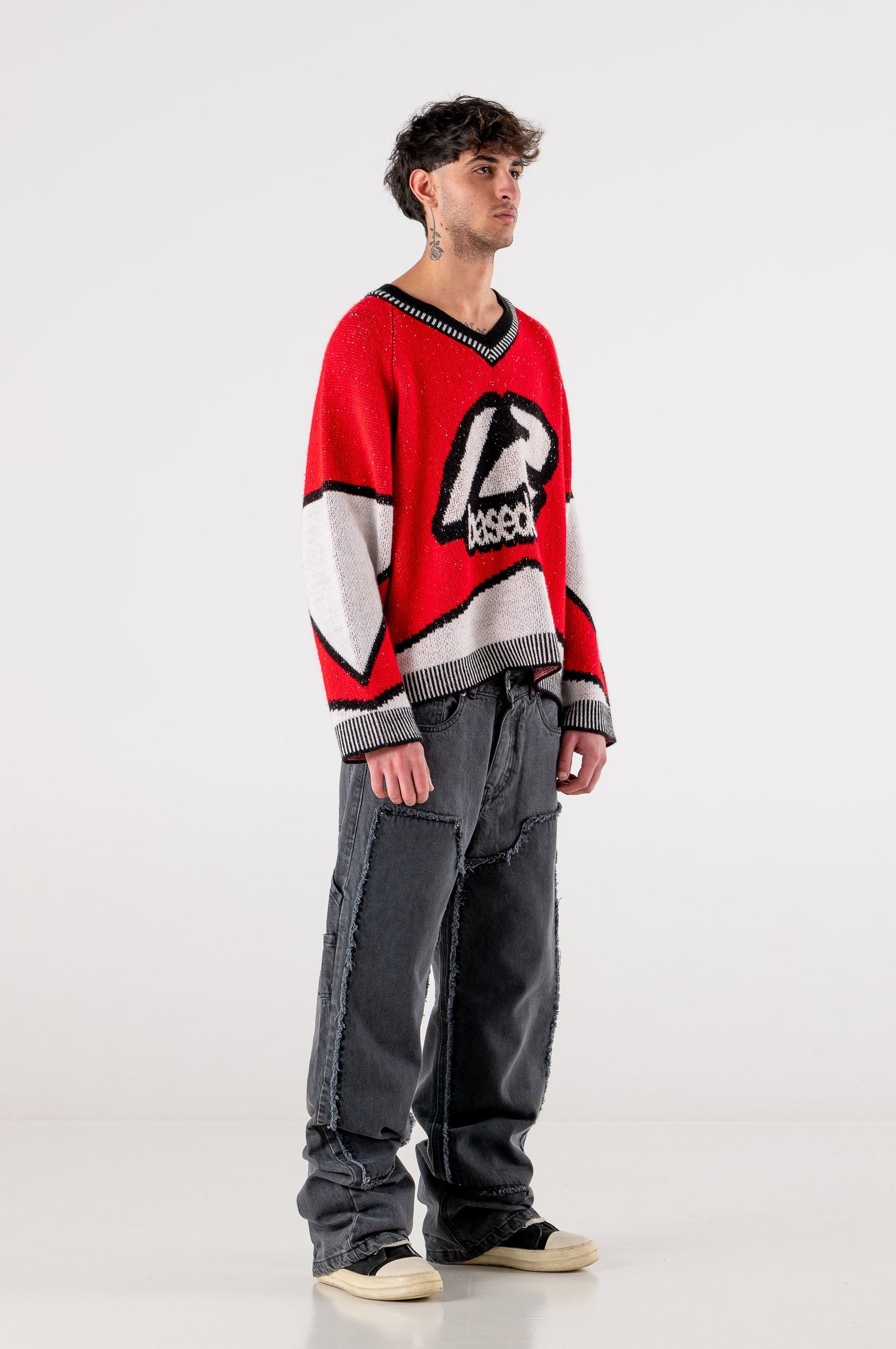 Knitwear "RACING MADE" Hockey Red