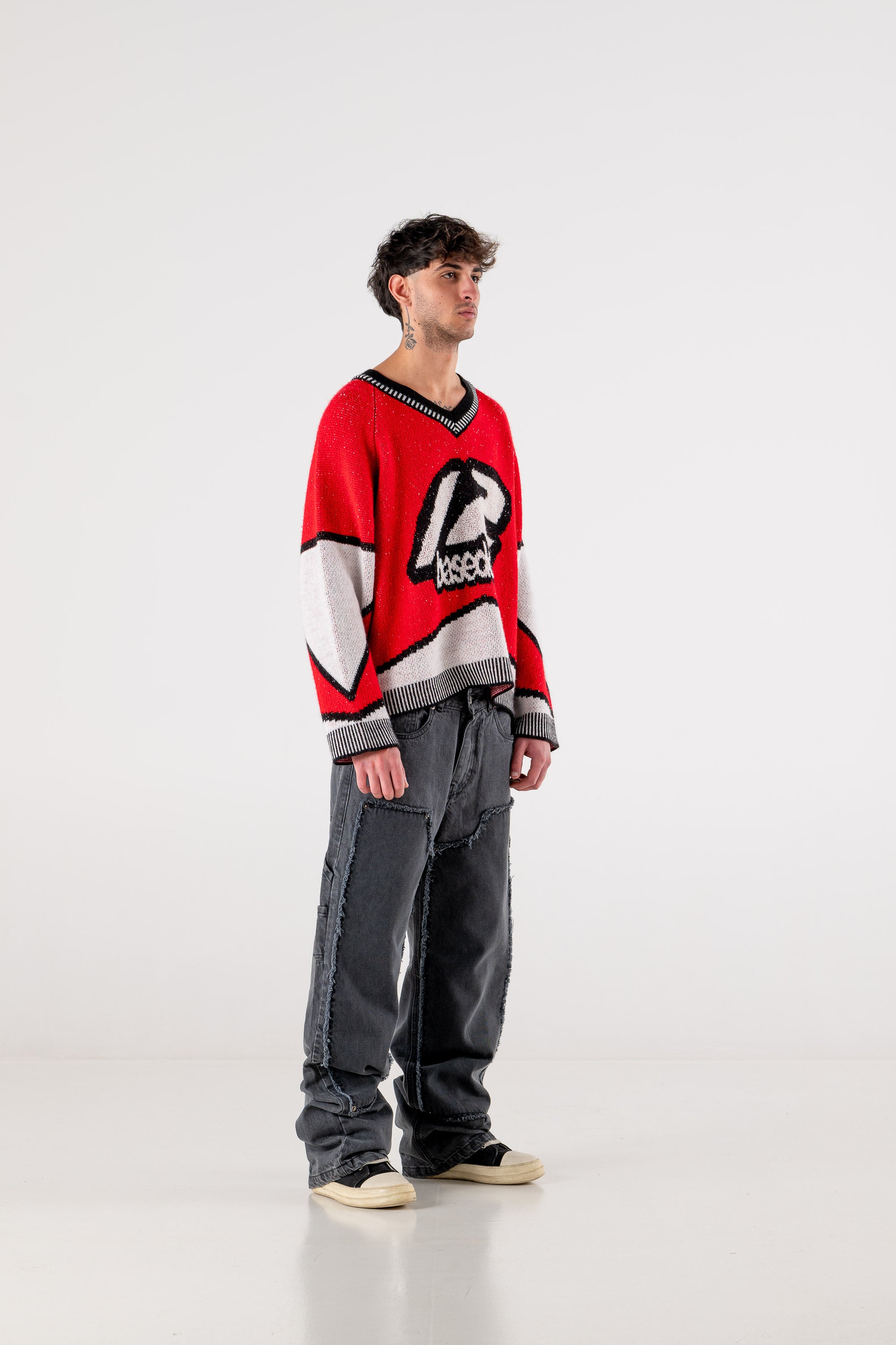 Knitwear "RACING MADE" Hockey Red