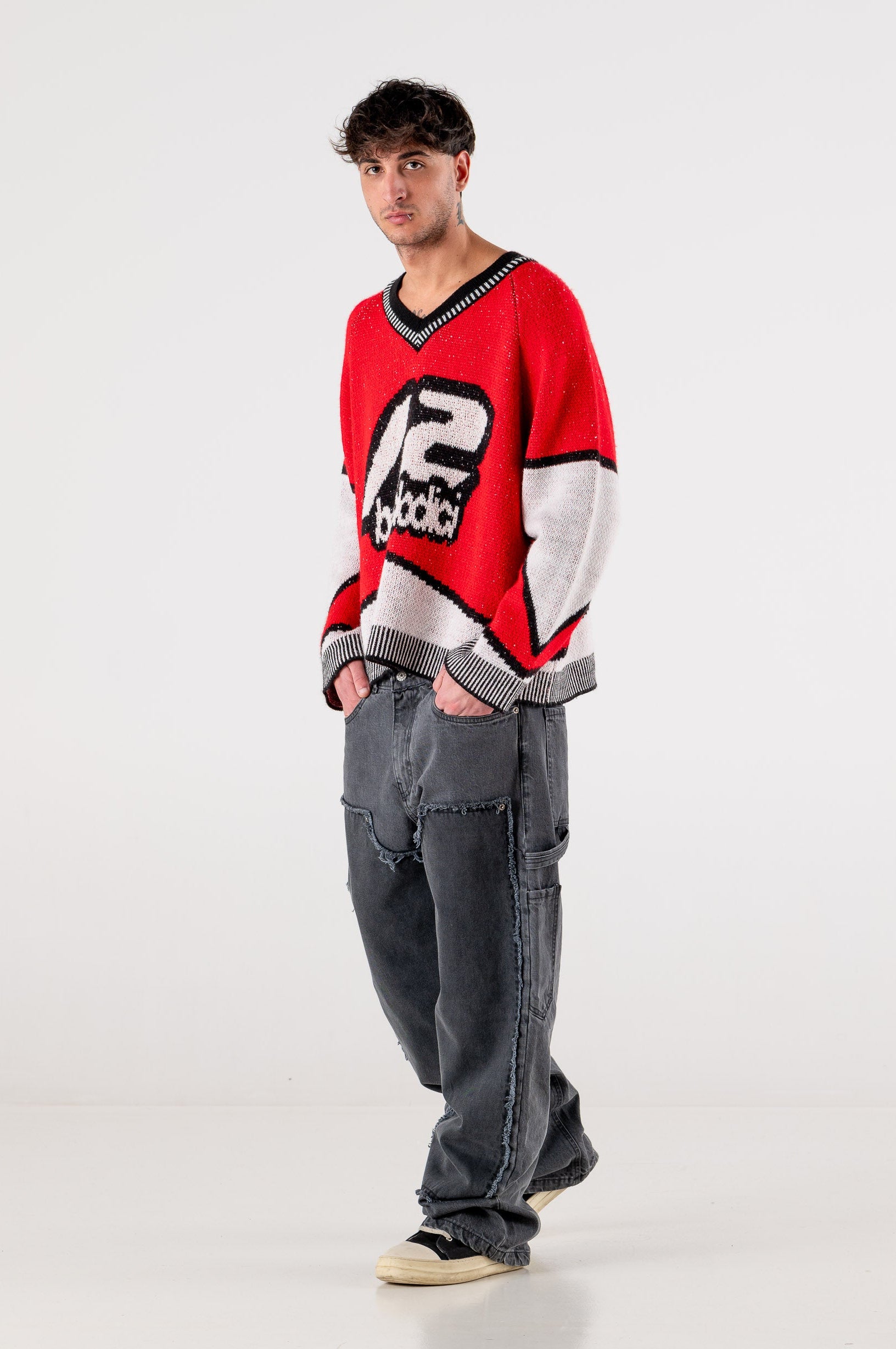 Knitwear "RACING MADE" Hockey Red