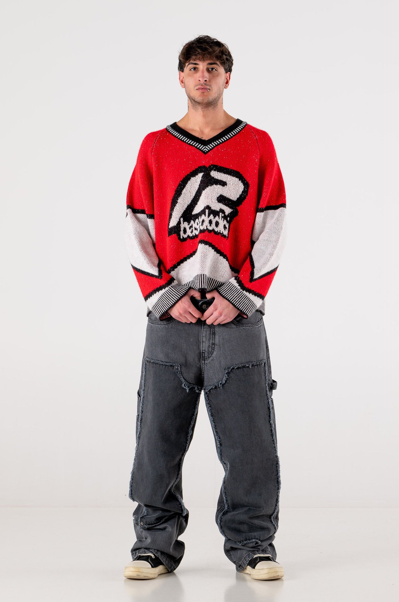 Knitwear "RACING MADE" Hockey Red