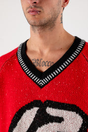 Knitwear "RACING MADE" Hockey Red 