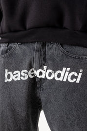 Denim Pants "RACING MADE" Front Logo