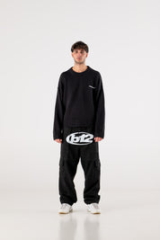 Cargo Pants "RACING MADE" 012 Black