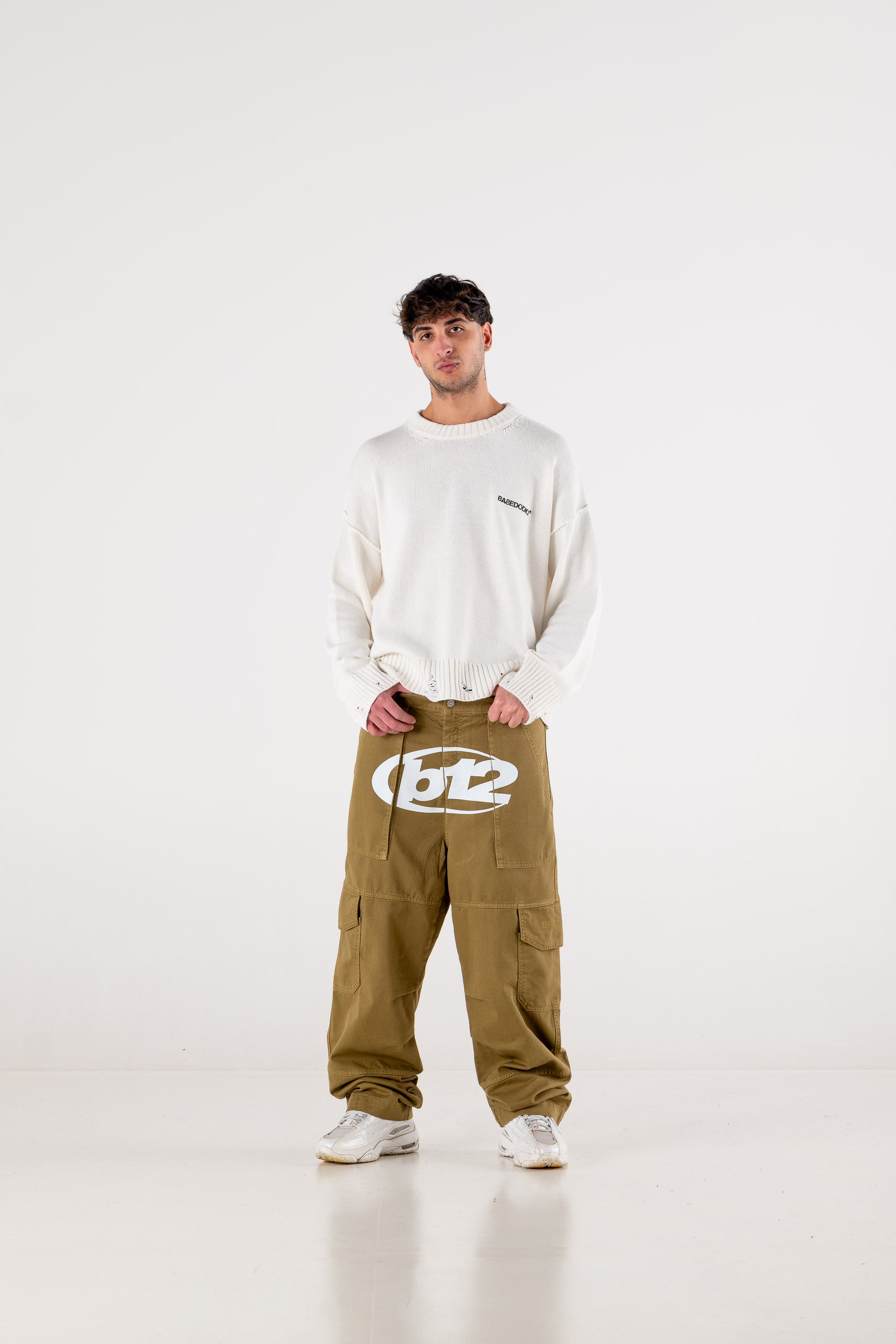 Cargo Pants "RACING MADE" 012 Green 