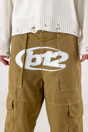 Cargo Pants "RACING MADE" 012 Green 