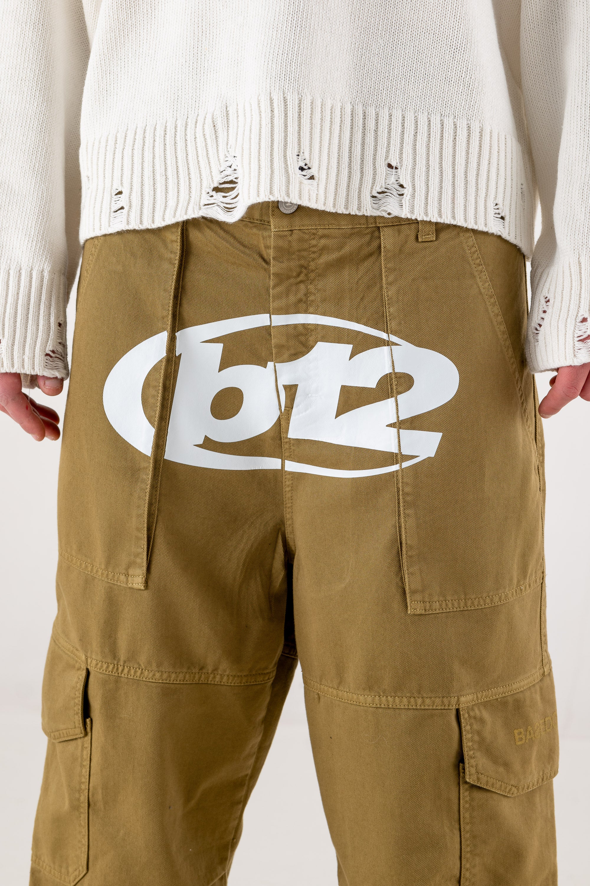 Cargo Pants "RACING MADE" 012 Green