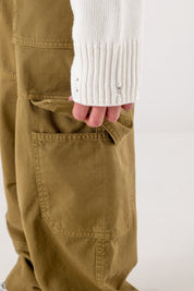 Cargo Pants "RACING MADE" 012 Green