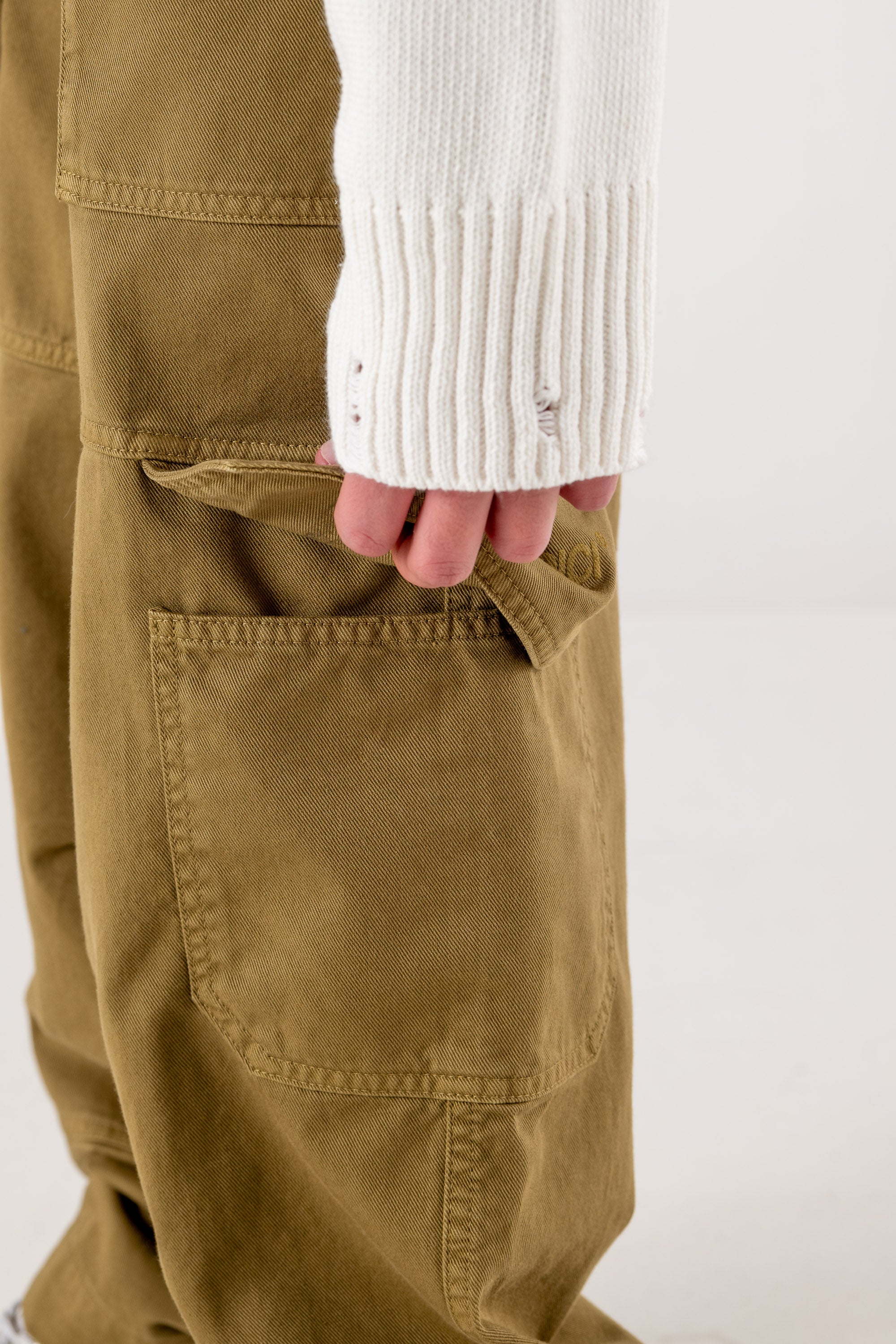 Cargo Pants "RACING MADE" 012 Green 