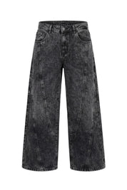 Line Cross Denim "DIRTY XMAS" Stone Washed