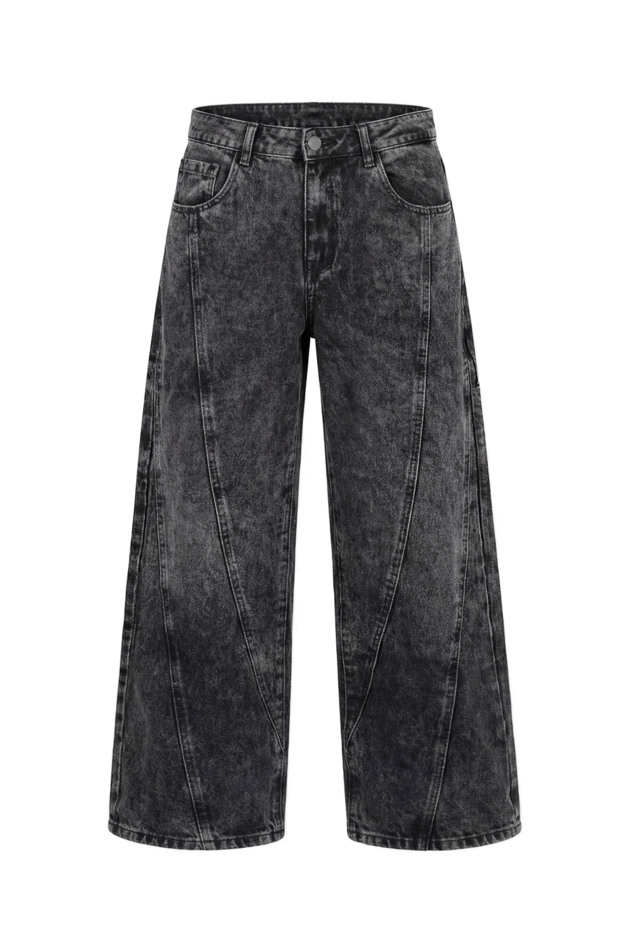 Line Cross Denim "DIRTY XMAS" Stone Washed
