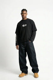 Longsleeve "VALENTINE" Cupid Black