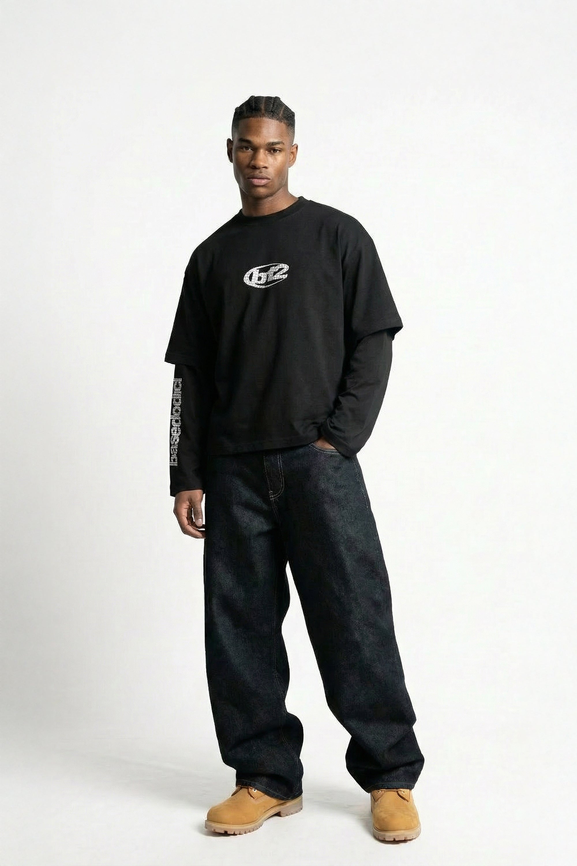 Longsleeve "VALENTINE" Cupid Black