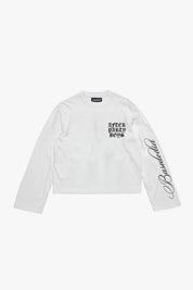 Longsleeve "FOR DREAMERS" AfterParty White