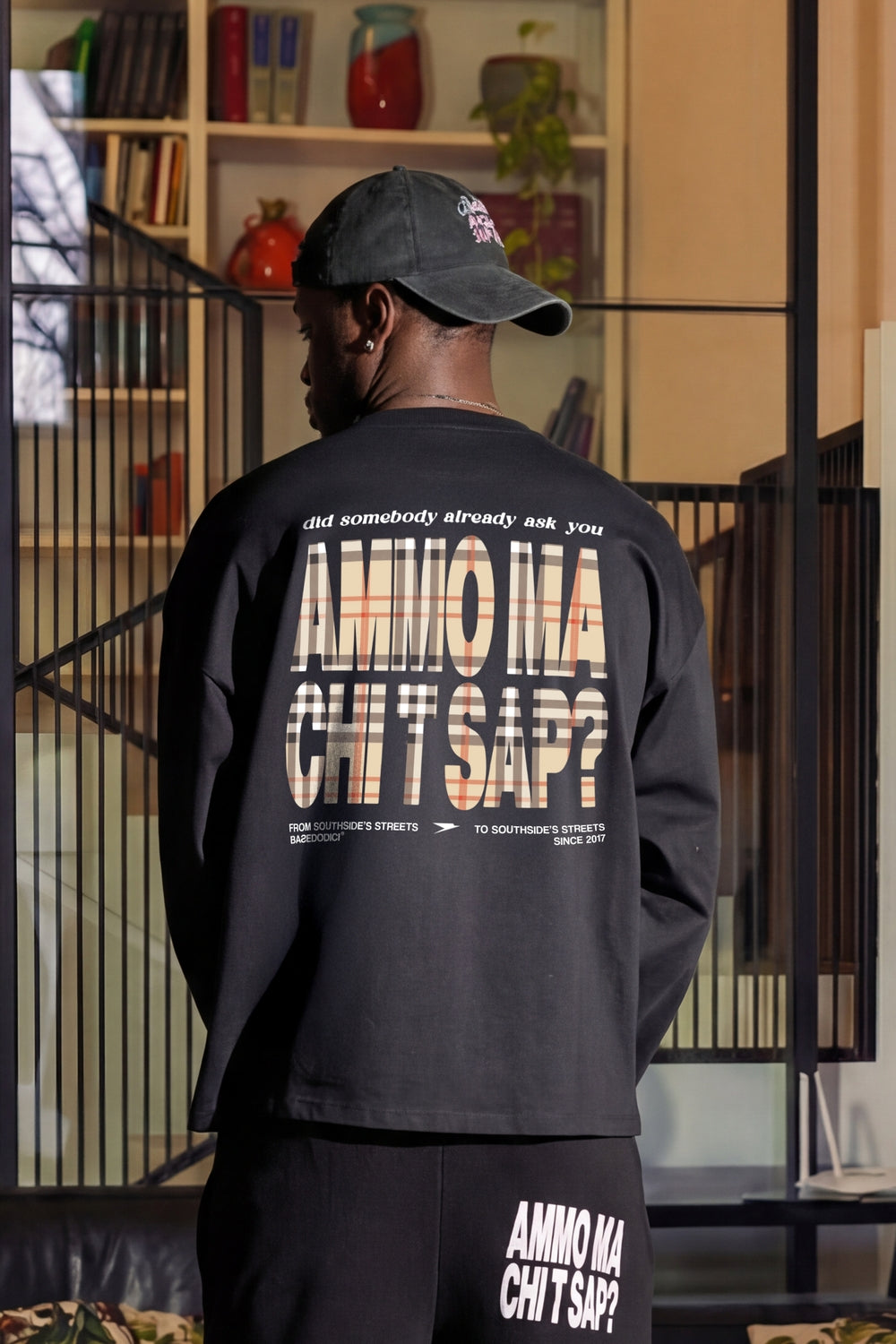 Longsleeve "AMMO" CHI'T'SAP Black/Burby