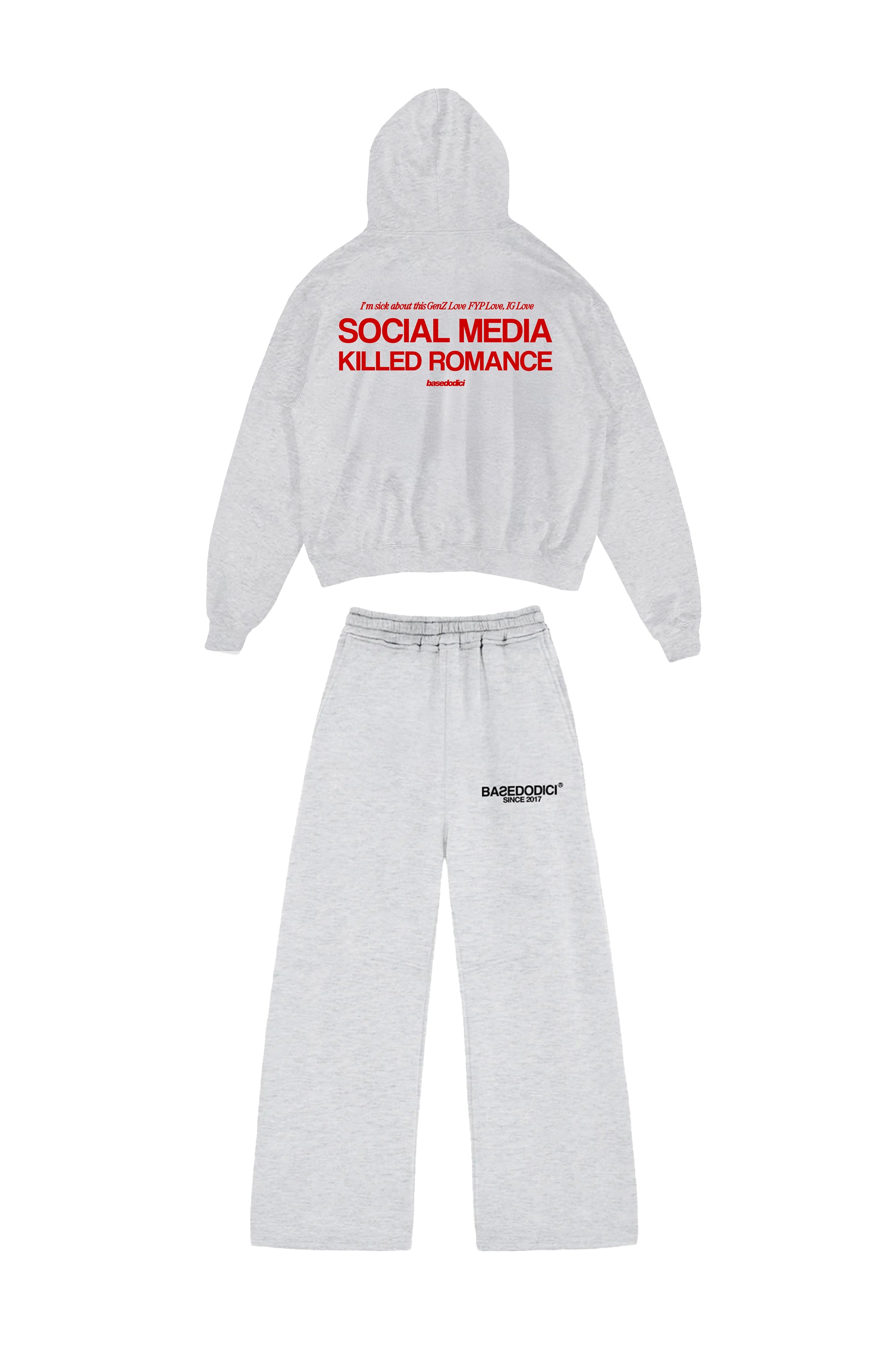 "KILLED ROMANCE" Comfy Fit look