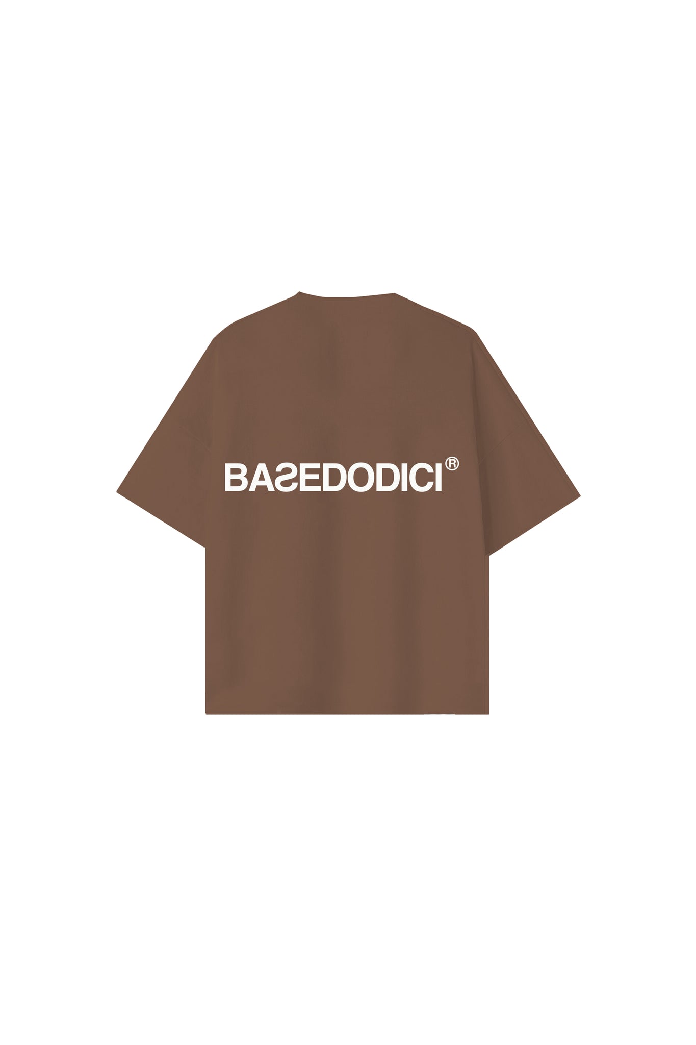 T-Shirt Boxy “RESORT” Locally Hated Brown