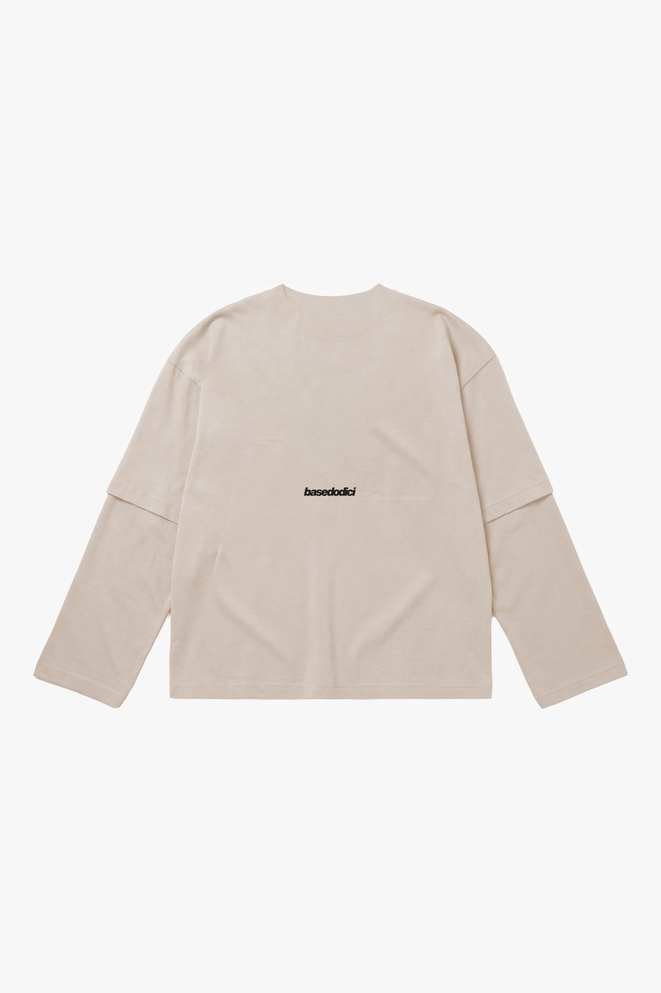 Longsleeve "B12LAB" BiteTheDust Beige