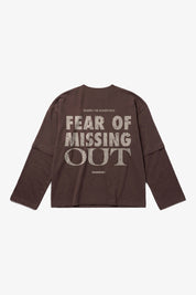 Longsleeve "B12LAB" FOMO Brown/Sand