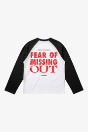 Longsleeve "B12LAB" FOMO White-Black/Red