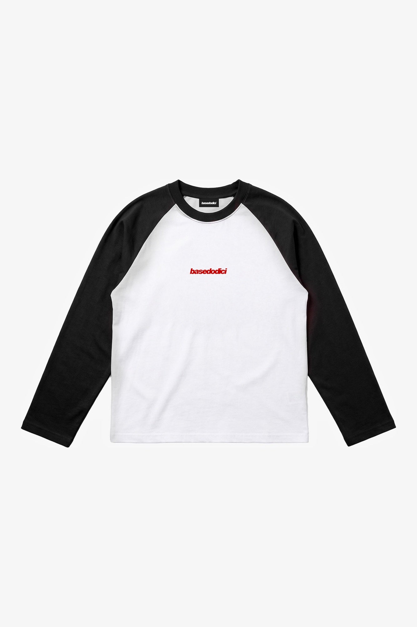 Longsleeve "B12LAB" FOMO White-Black/Red