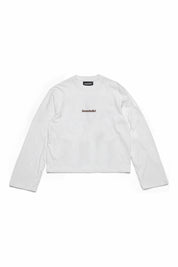 Longsleeve "B12LAB" Nisciun White/Brown