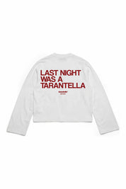 Longsleeve "B12LAB" Tarantella White/Red