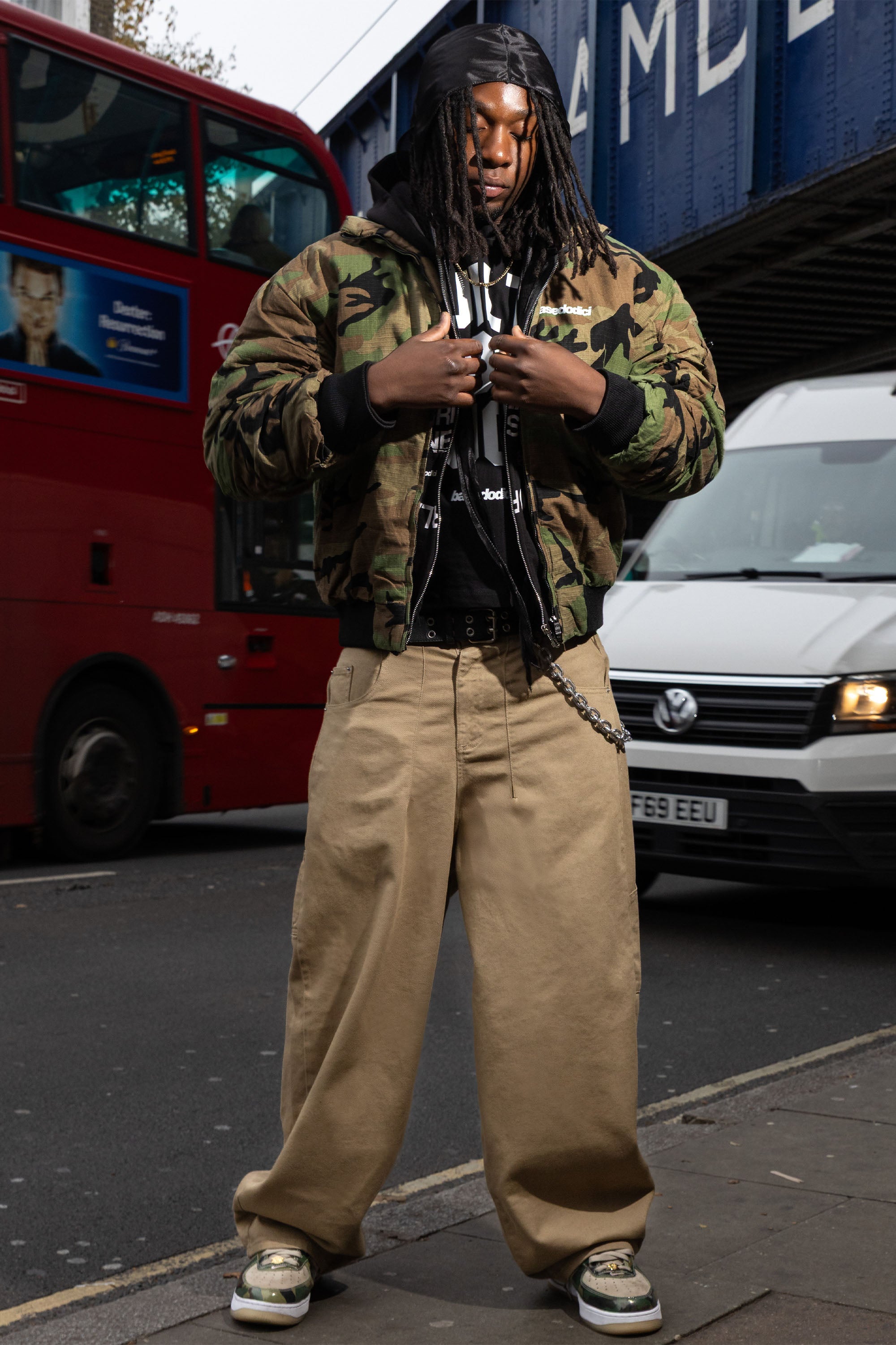 "RUDEBOY LDN" Longsleeve NotBought Black