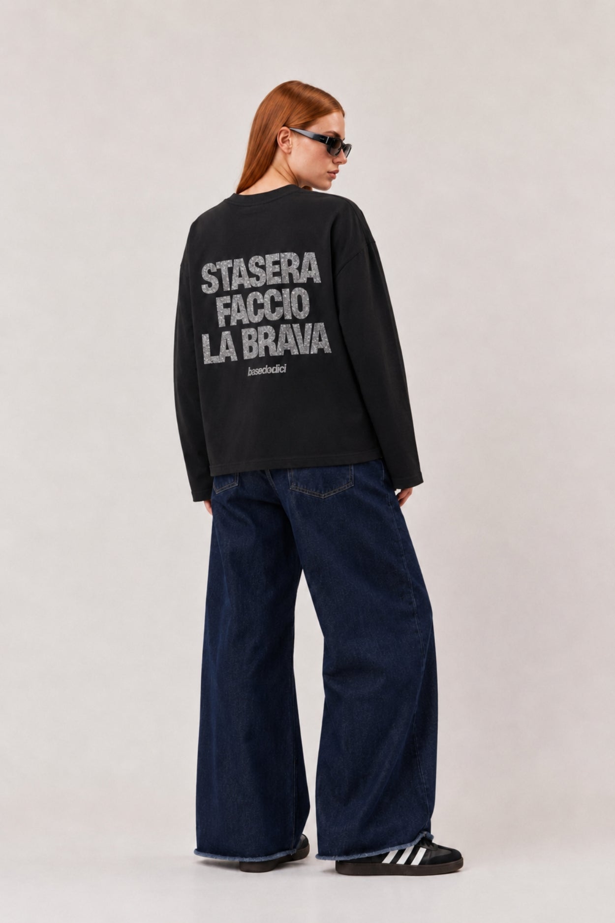 Longsleeve "VIRAL EDIT" FaccioLaBrava Black/Glitter