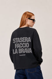 Longsleeve "VIRAL EDIT" FaccioLaBrava Black/Grillz