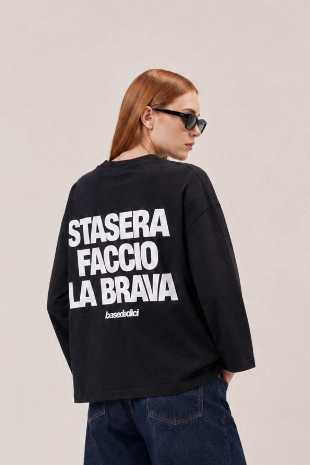 Longsleeve "VIRAL EDIT" FaccioLaBrava Black/White