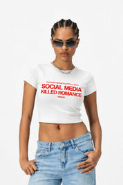 Look "KILLED ROMANCE" White Light Blue
