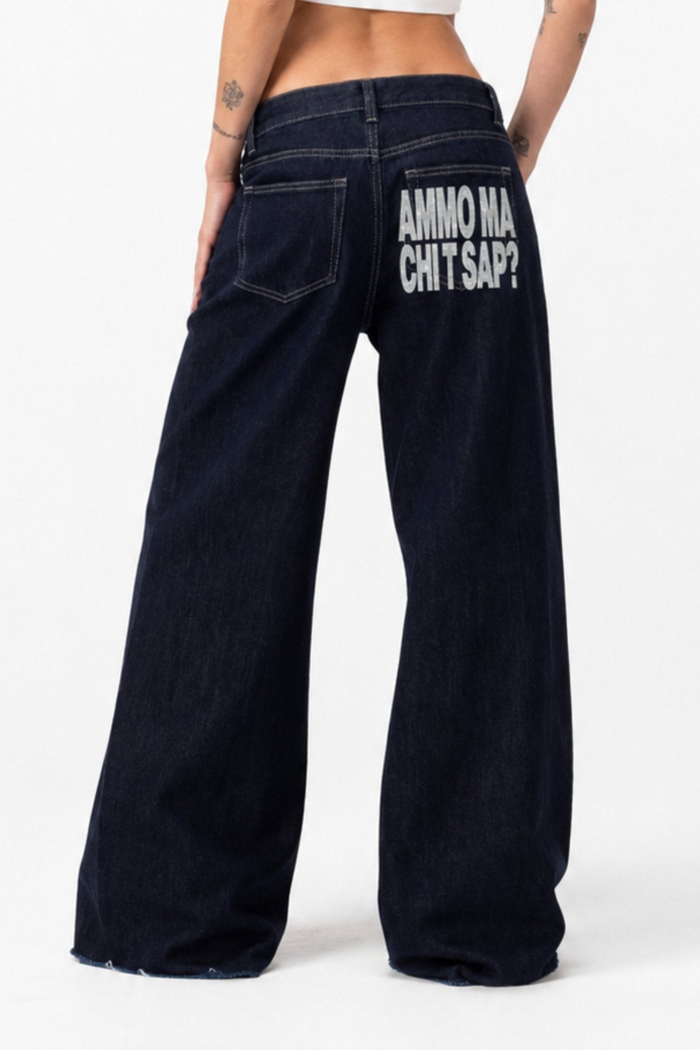Look "AMMO" Animalier Dark Blue