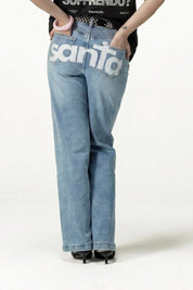 Look "COPY&PASTE" MiStaiSoffrendo Black Santa LightBlue